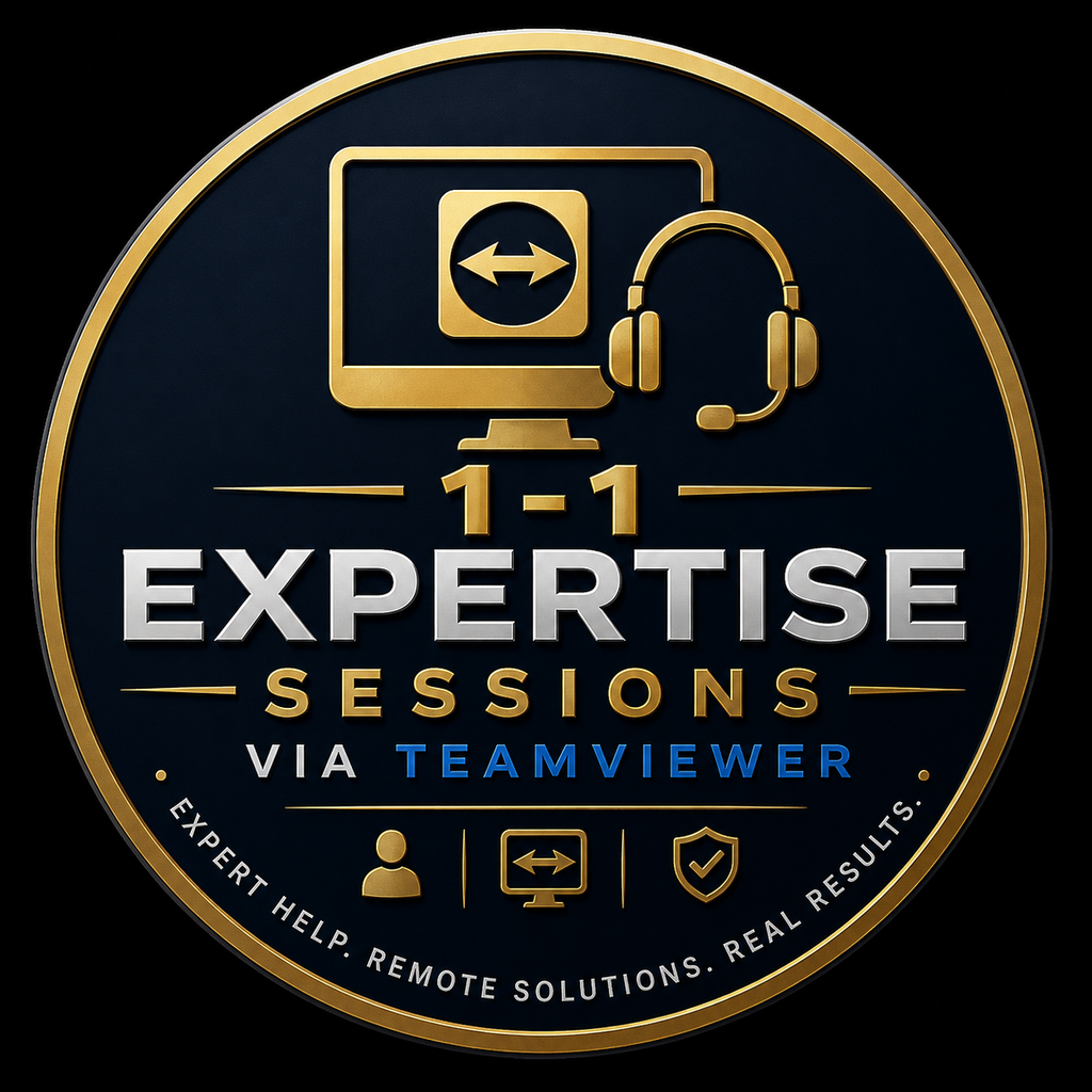 1 to 1 Session Via TeamViewer