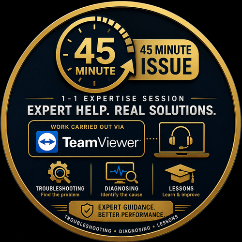 1 to 1 Session Via TeamViewer
