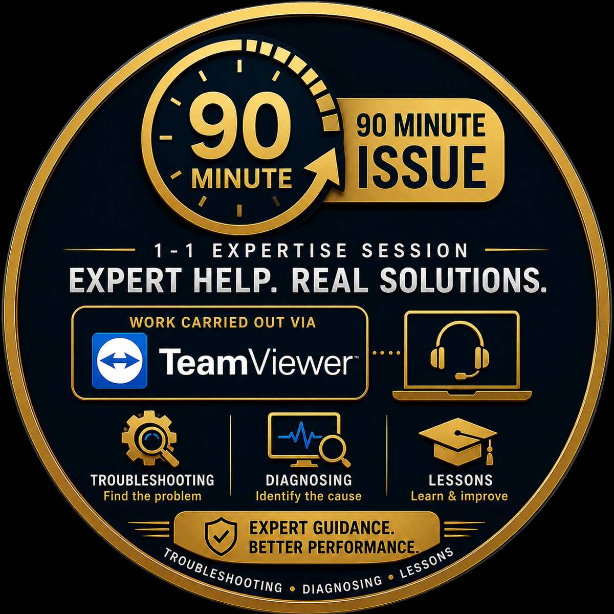 1 to 1 Session Via TeamViewer